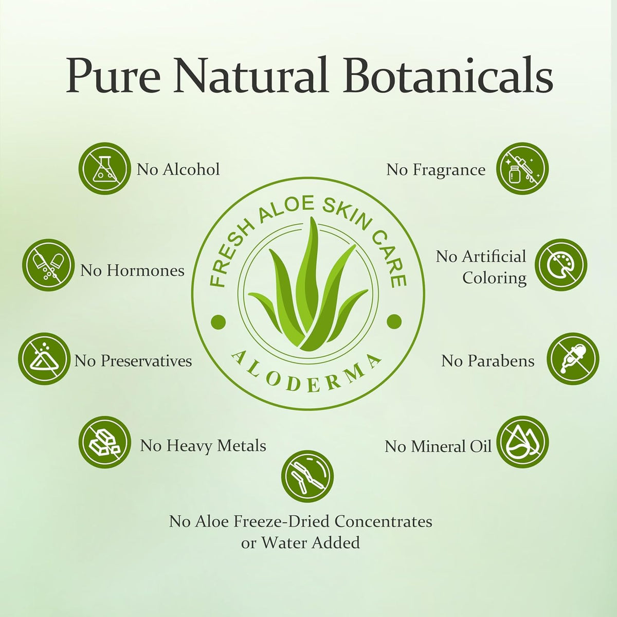Aloderma Aloe Vera Gel – Nightstand Self-Care Essential for Dry & Reactive Skin, Soothing Daily Moisturizer