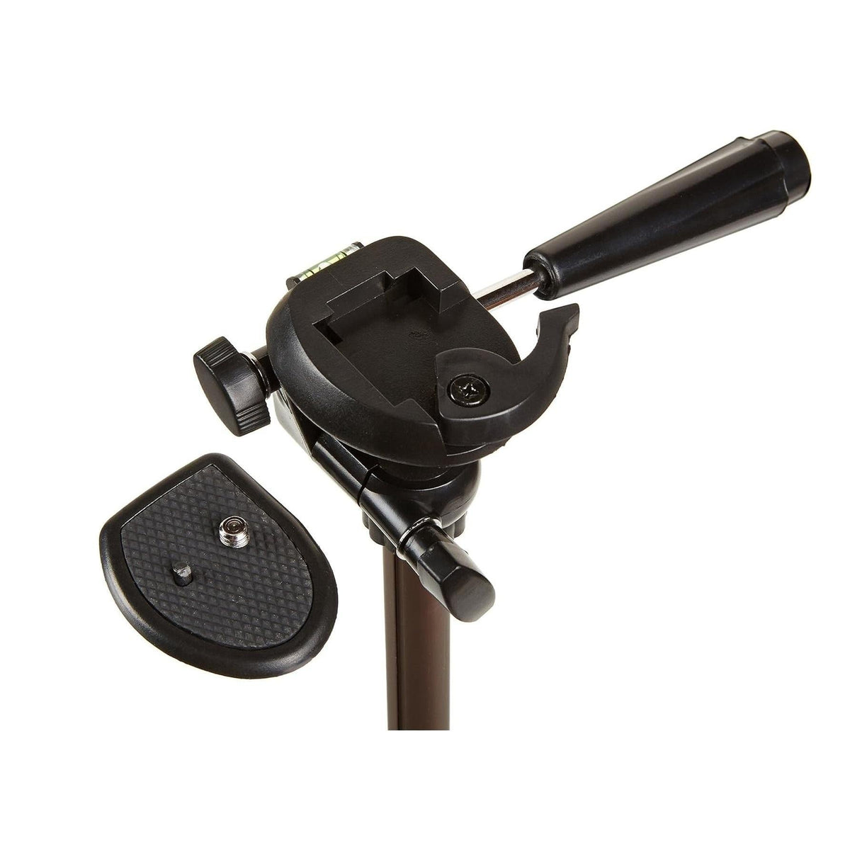 Amazon Basics Aluminum Tripod with Quick-Release Plate – Efficient Tool for Small Business Shoots and Home Studios