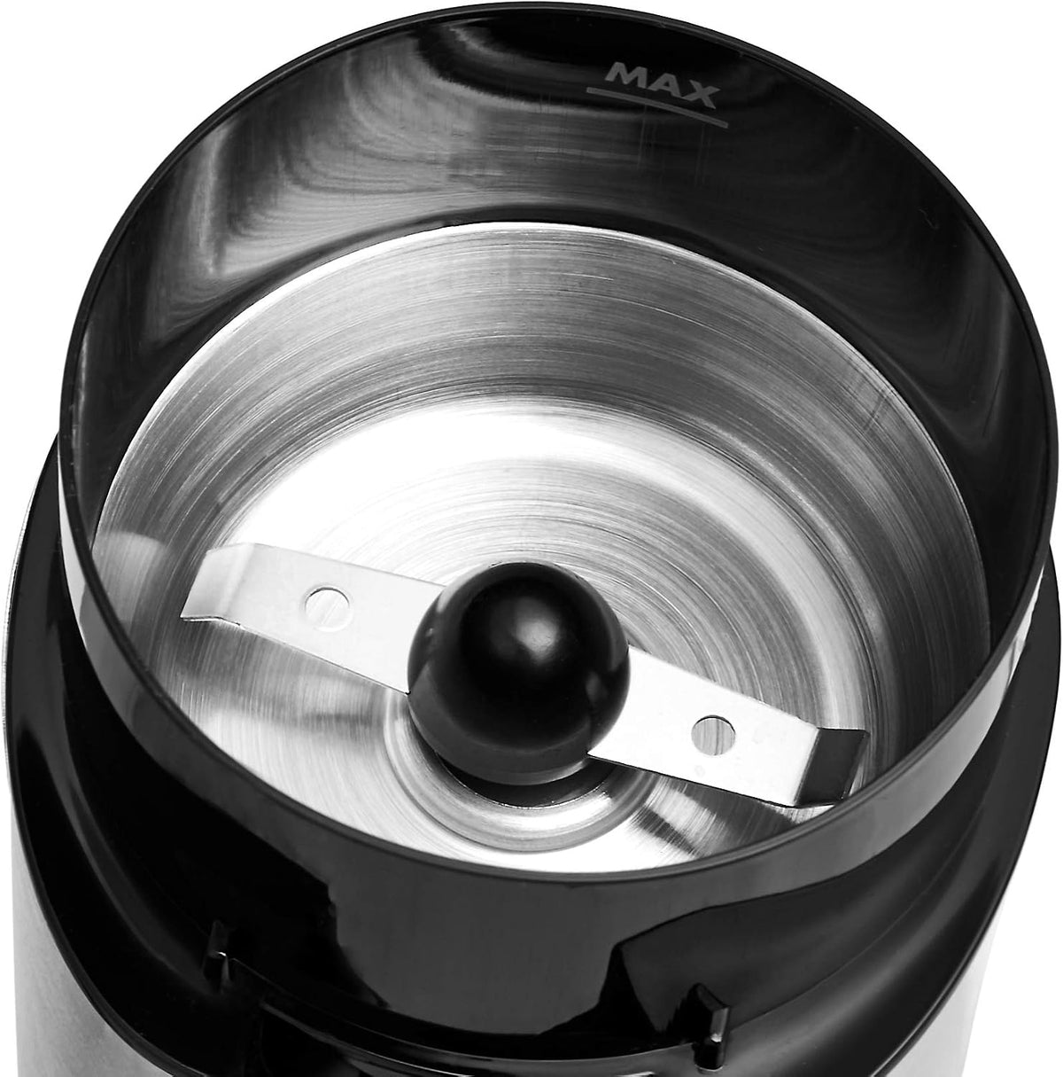 Amazon Basics Multi-Purpose Coffee and Spice Grinder – 10-Second Cycle for Efficient Study Break Brewing Routines
