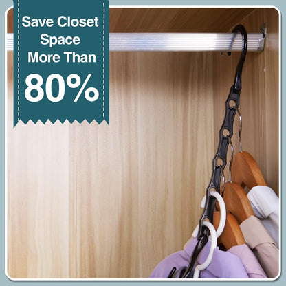 AMKUFO Heavy-Duty Closet Hangers – Functional Decor Piece for the Well-Appointed Master Closet