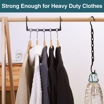 AMKUFO Heavy-Duty Closet Hangers – Functional Decor Piece for the Well-Appointed Master Closet
