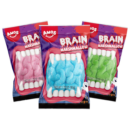 Amos Body Parts Gummy Snack Bag – Creepy-Cute Halloween Care Package Filler for College Dorms & Office Treats