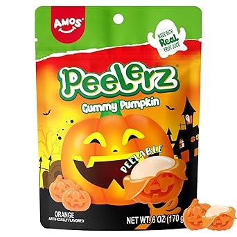 Amos Body Parts Gummy Snack Bag – Creepy-Cute Halloween Care Package Filler for College Dorms & Office Treats