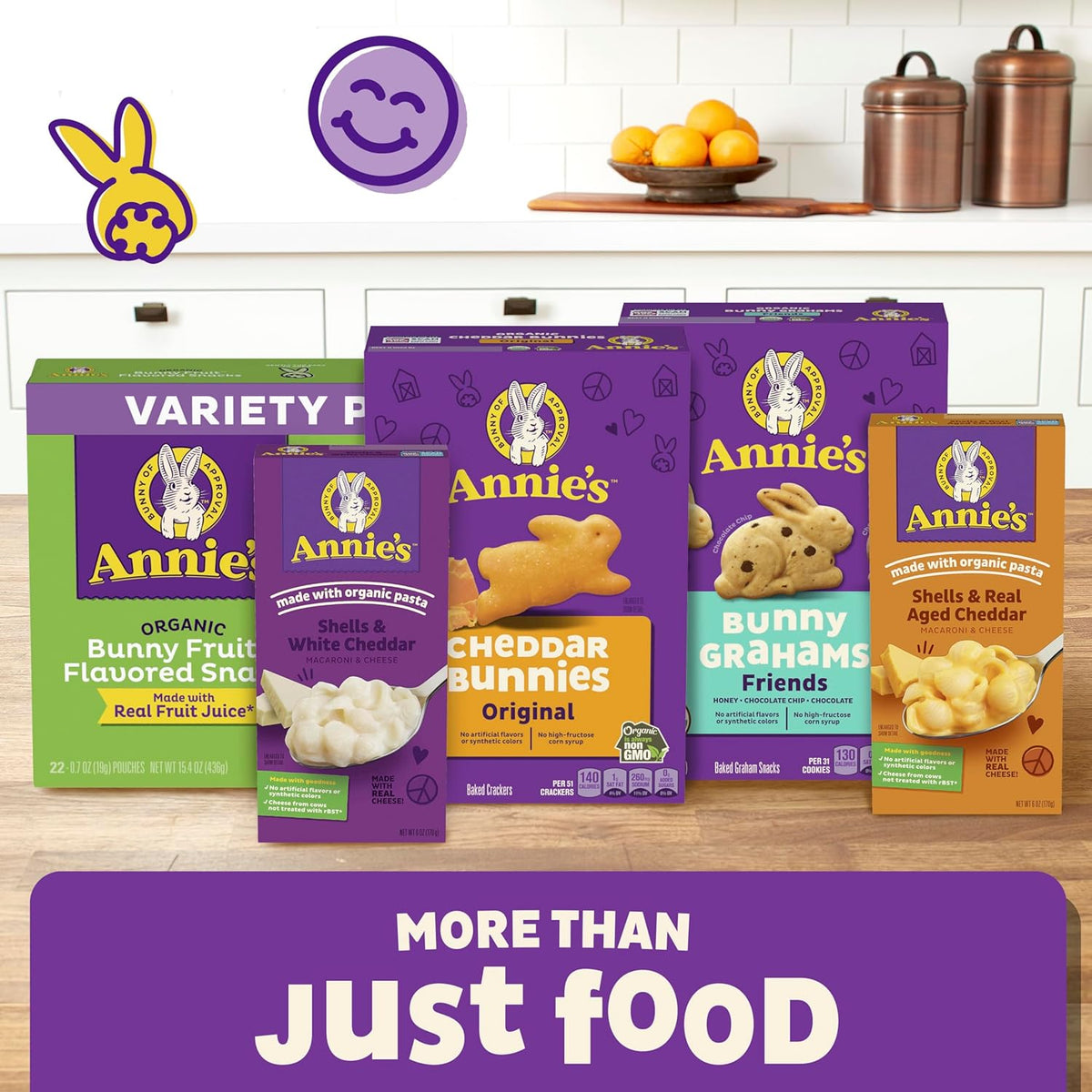 Annie's Organic Gluten-Free Bars – Picnic Basket Ready Snack for Outdoor Adventures with Kids, Sunflower Butter