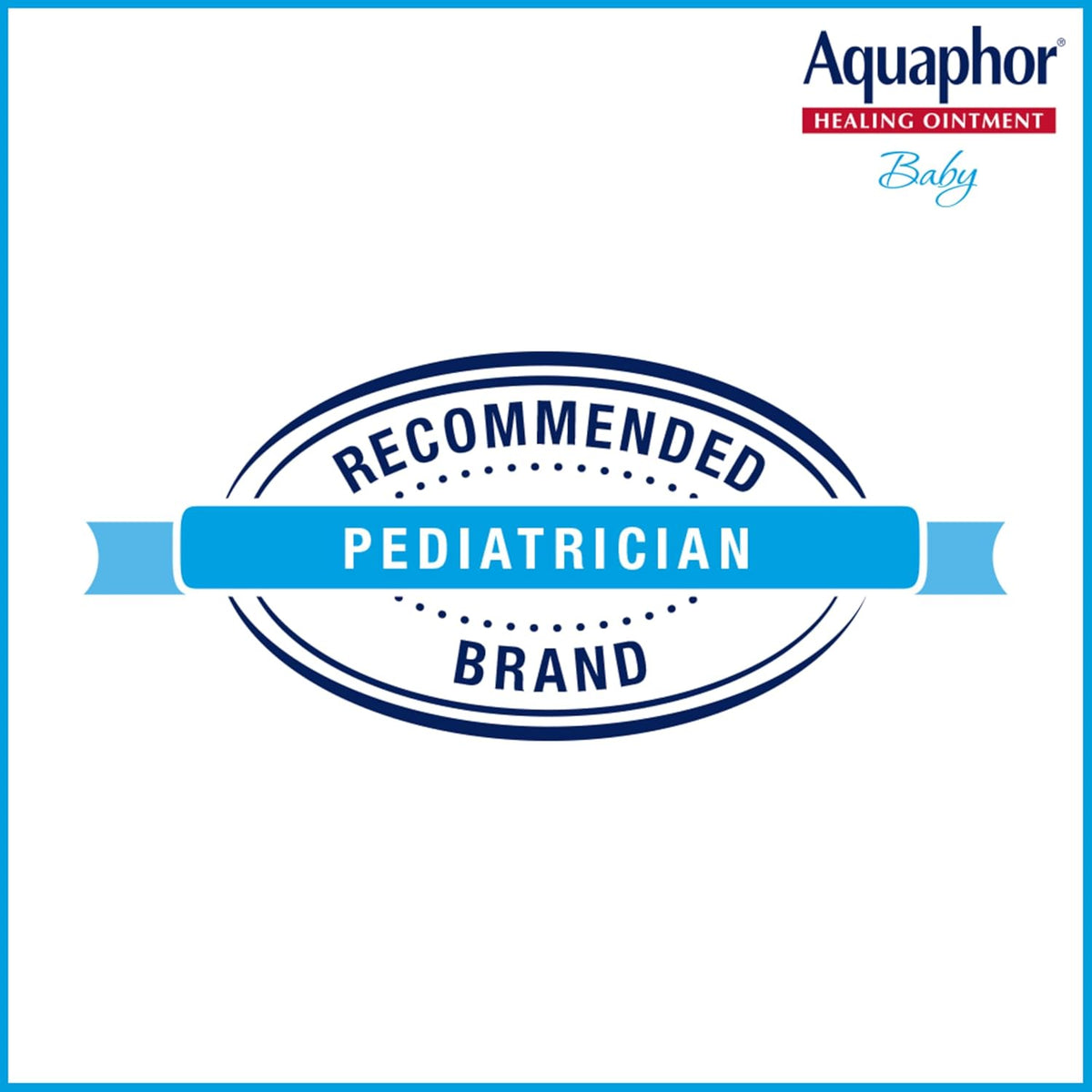 Aquaphor Baby Healing Ointment – Preservative Free Ointment for Diaper Rash and Chapped Skin Relief