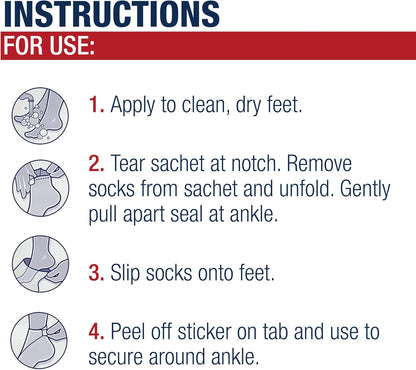 Aquaphor Repairing Foot Masks – Post-Shower Foot Care for Relaxation Night, Nourishing Sock Mask with Shea Butter and Glycerin