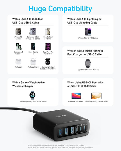 available in black and white variants and backed by an 18-month warranty