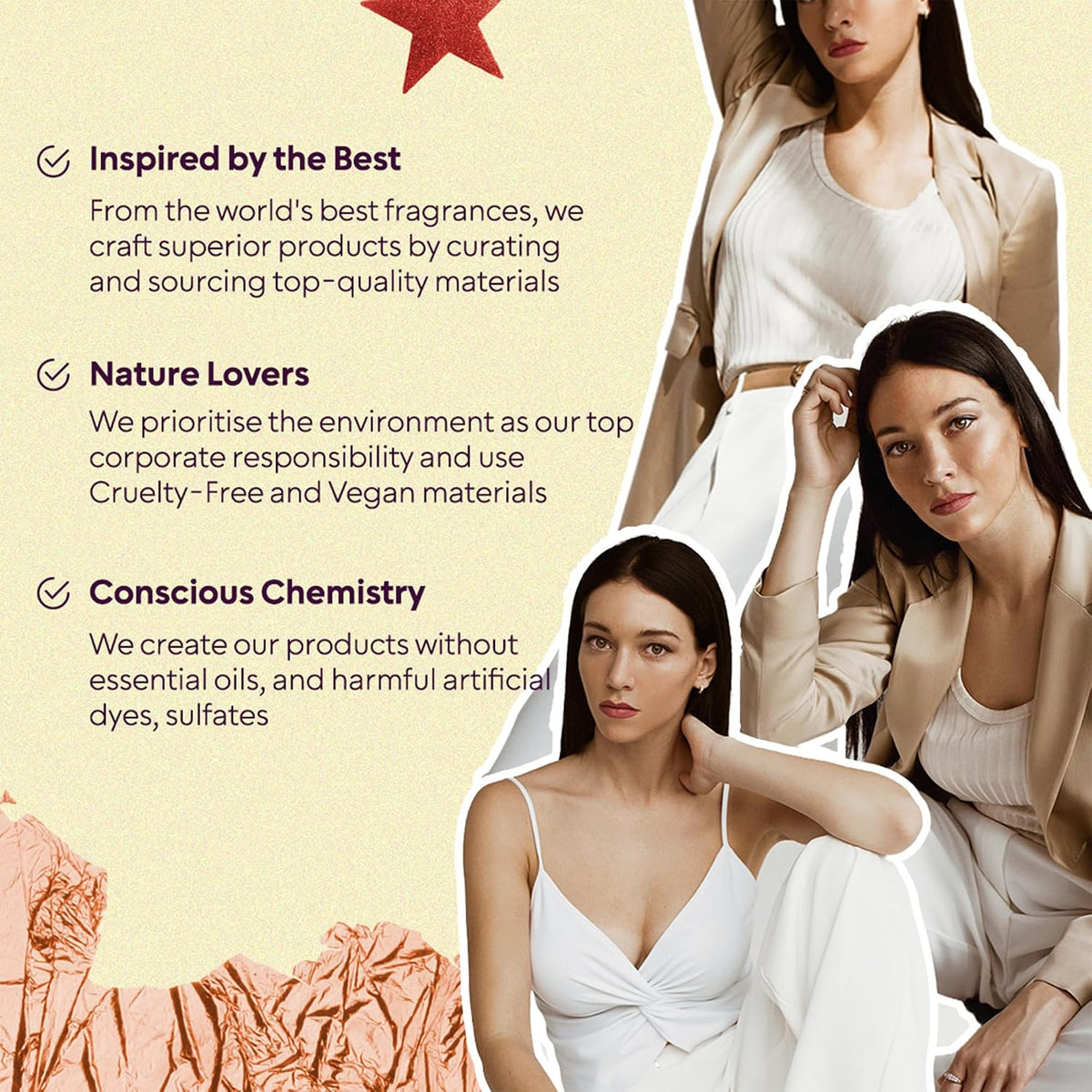 Bellavita Boutique EDP Quartet – Curated Floral Sweet Musky and Vanilla Scents in Premium Packaging