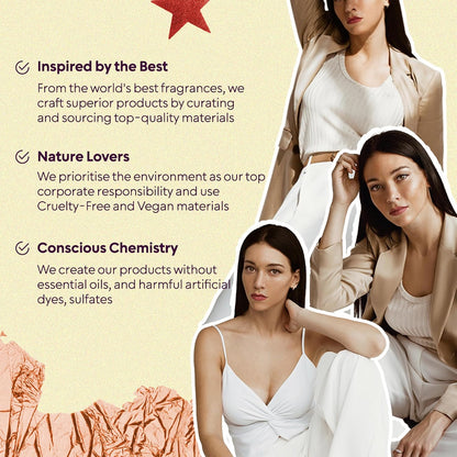 Bellavita Boutique EDP Quartet – Curated Floral Sweet Musky and Vanilla Scents in Premium Packaging