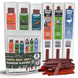 Buffalo Bob's Wild Game Meat Sticks – Paleo & Keto Friendly Protein, No Sugar Crash Snack
