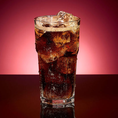 carbonated soft drink with phosphoric acid for signature tangy bite