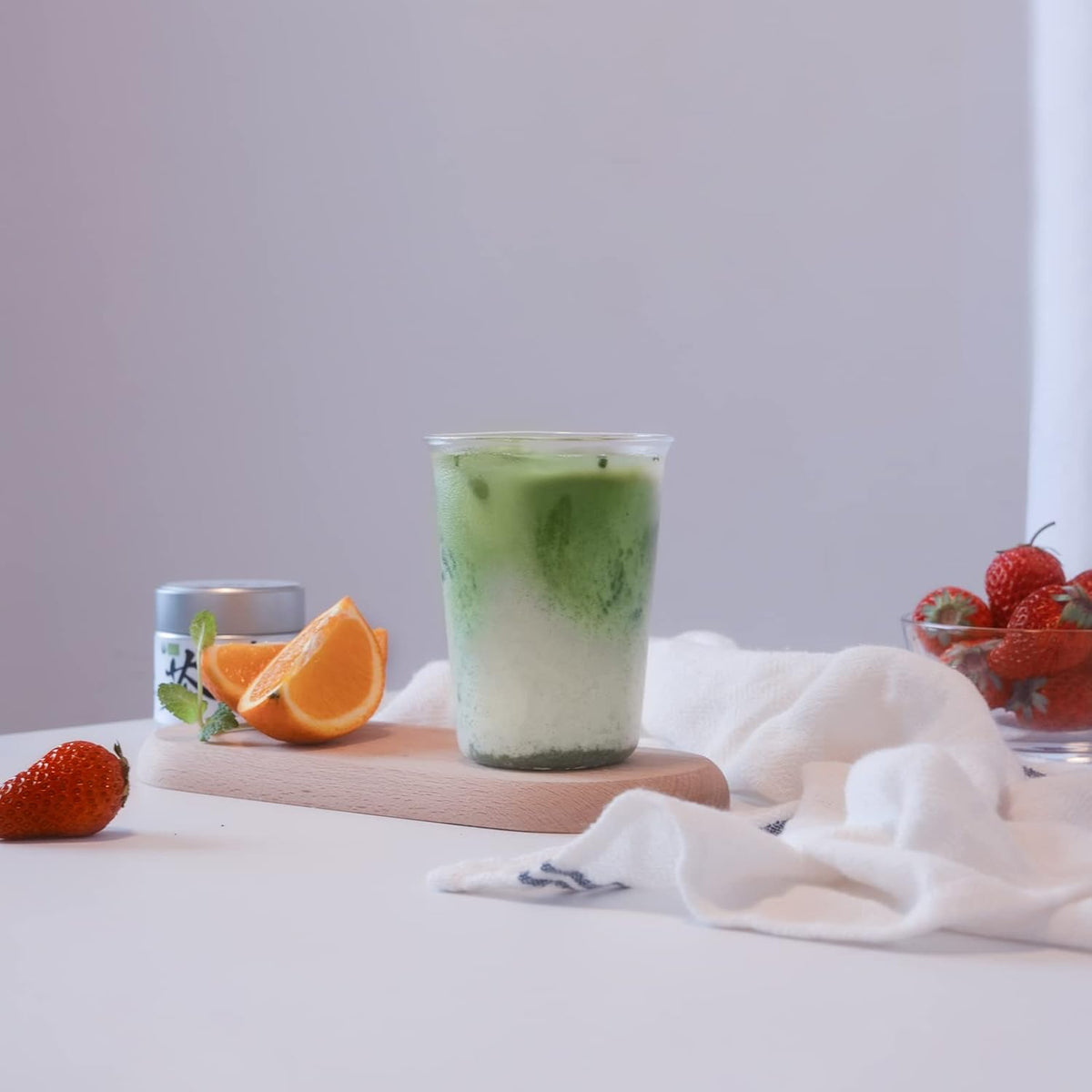 Chaism Organic Matcha Green Tea – Calm Focus Drink for Bath & Wind-Down Self-Care Days, 1.06oz