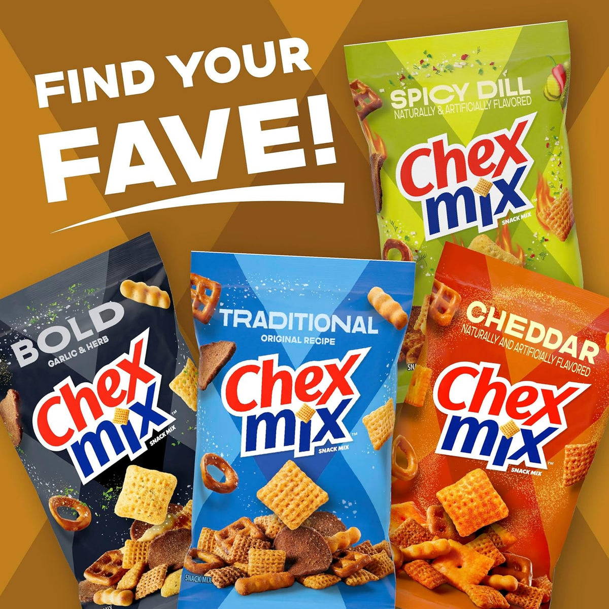Chex Mix Turtle Snack Mix – Elegant Branded Snack Presentation for Dinner Party Serving and Gifting