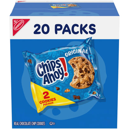 CHIPS AHOY! Chewy and Crispy Chocolate Chip Cookie Variety Pack for Road Trips, Remote Work Snack Drawers, and Pantry Restocking