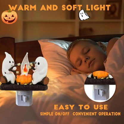 compact ~1-inch figurine footprint for easy storage between halloween seasons
