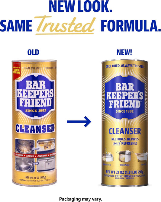 compatible with stainless steel, aluminum, brass, copper, ceramic, porcelain, glass, tile, grout, fiberglass, corian, laminate, and cast iron