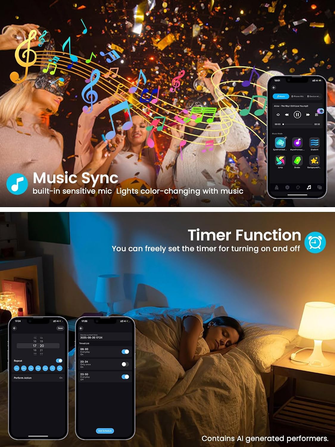 custom editing mode allowing per-led color, direction, brightness, and speed adjustments