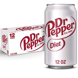 Dr Pepper Zero Sugar Soda – Crowd-Pleasing Hostess Gift for Housewarmings and Holiday Gatherings, 12 fl oz, Pack of 12