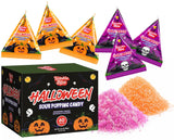 Festive Halloween Candy Gift Set – Bulk Strawberry and Orange Popping Rocks for Hostess Gifts and Party Favor Exchange