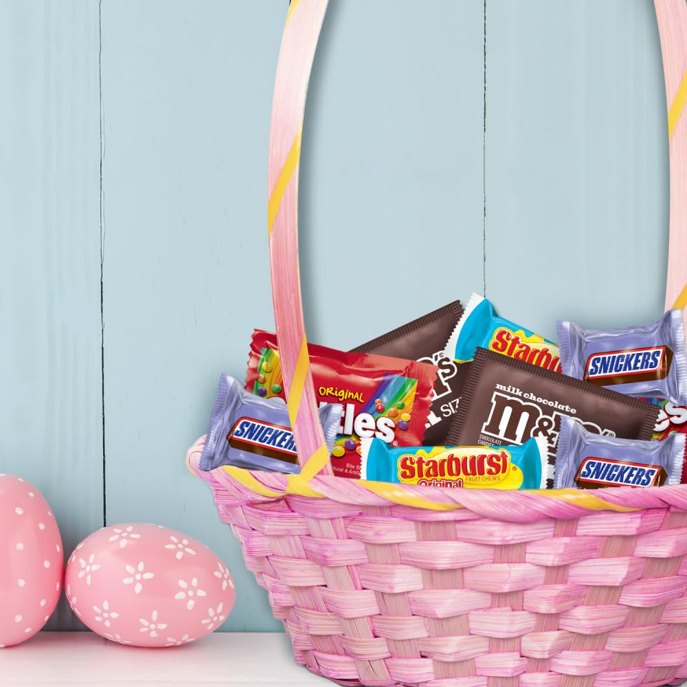 Easter Tablescape Candy Accent – 5-Brand Mars Variety Pack in Pastel Wrappers for Charcuterie Boards, Brunch Spreads and Dessert Displays