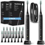 Aquasonic Black Series Sonic Toothbrush – Mindful Nightly Brushing Ritual for a Calmer Self-Care Routine