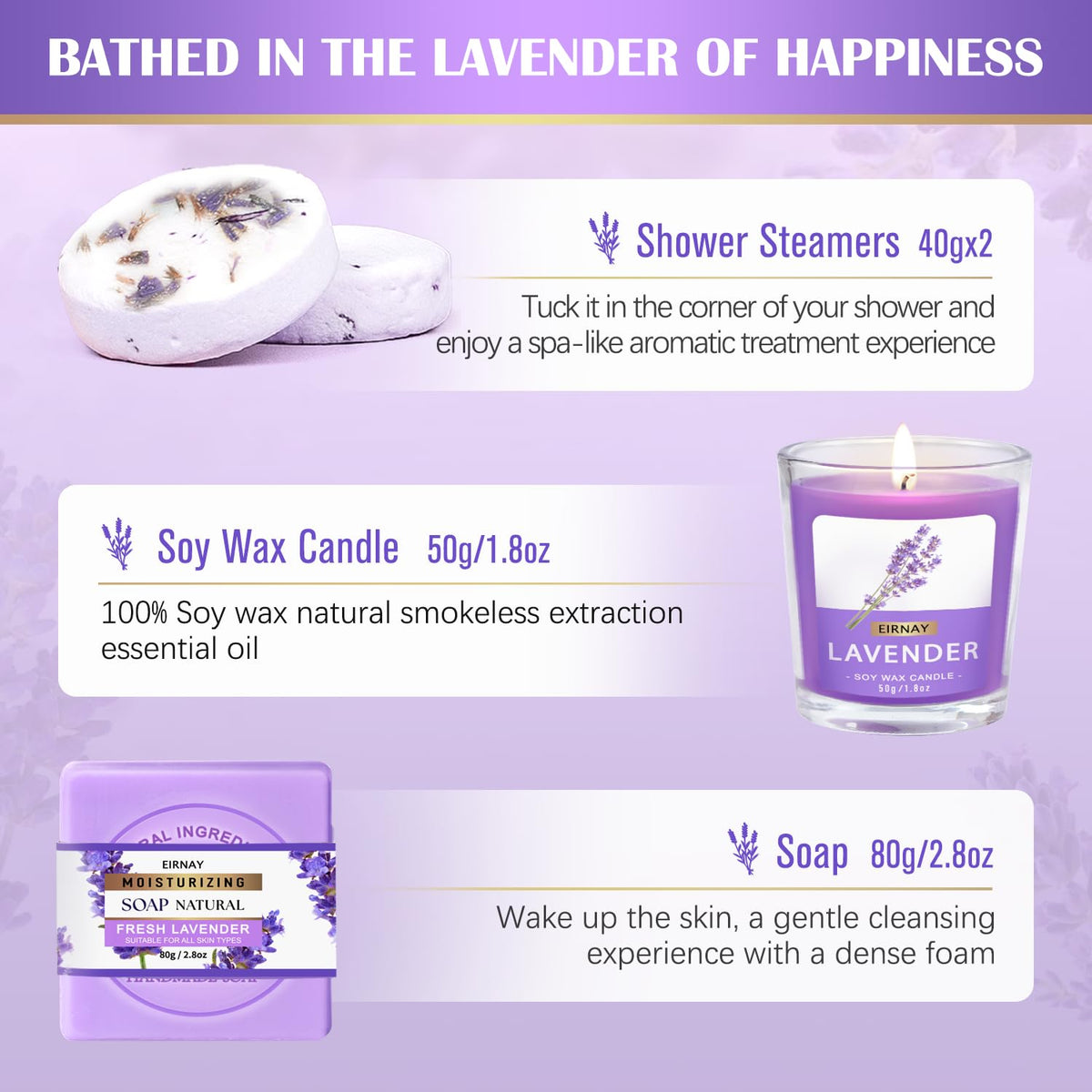 exfoliating loofah and shower loofah included for physical exfoliation