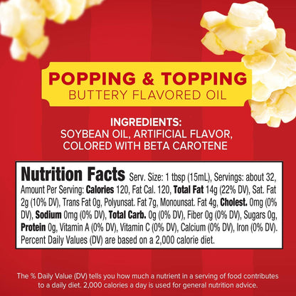 formulated to help kernels pop light and fluffy quickly