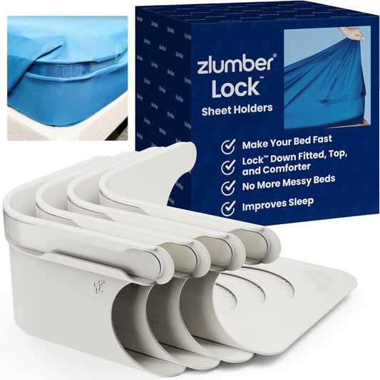 four patented corner holder bodies plus four groove and locking strips for all four corners