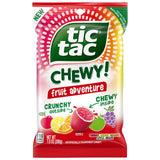 Tic Tac Chewy! Fruit Adventure Candy – Ready-to-Give Chewy Candy Gift for Movie Nights and Gatherings, 7 oz