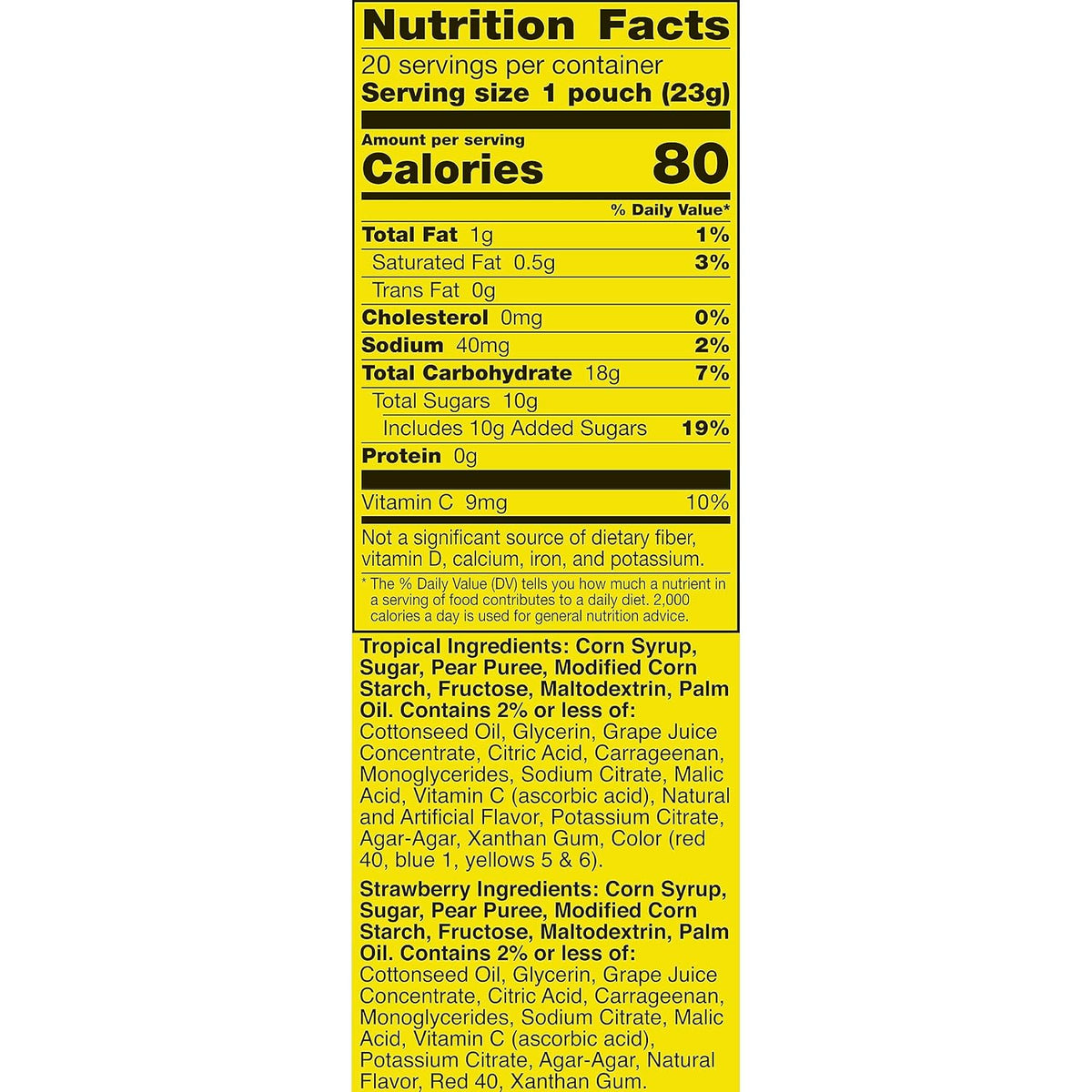 Gushers Strawberry and Tropical Fruit Snacks for Kids Lunch Boxes – Gluten Free, 12 Single-Serve Pouches
