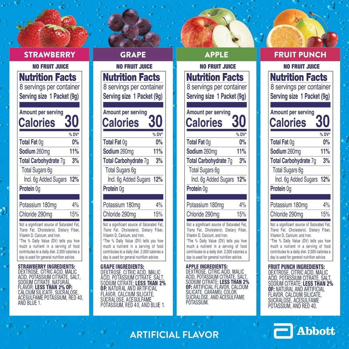 halal and kosher certified, caffeine-free, 365-day shelf life