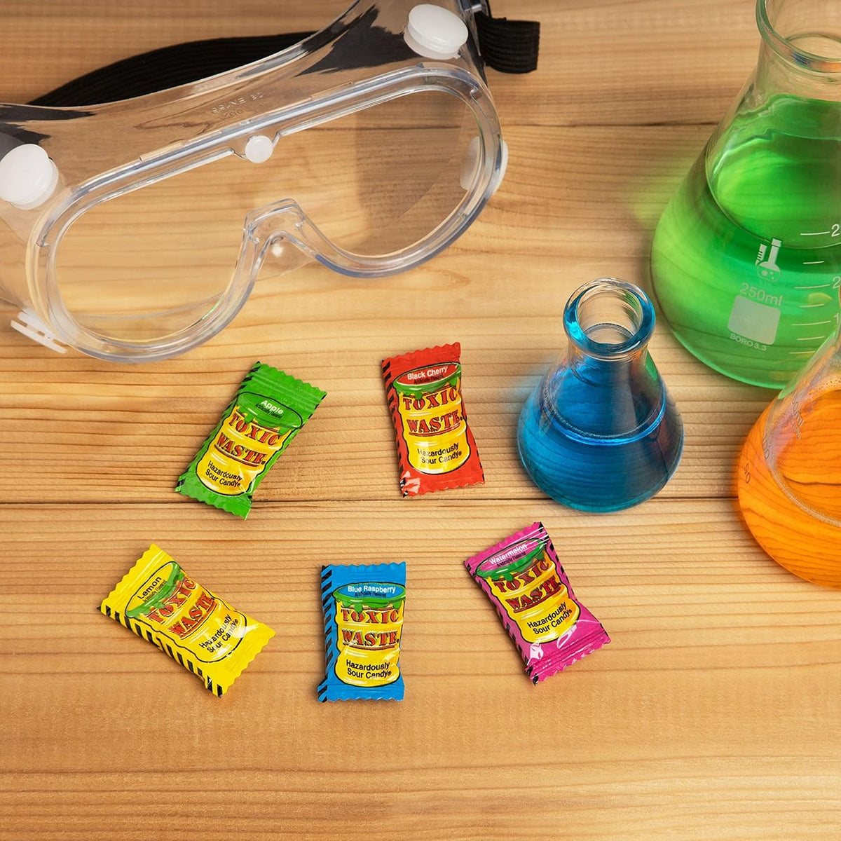 hard candy consistency for slow, long-lasting sour experience