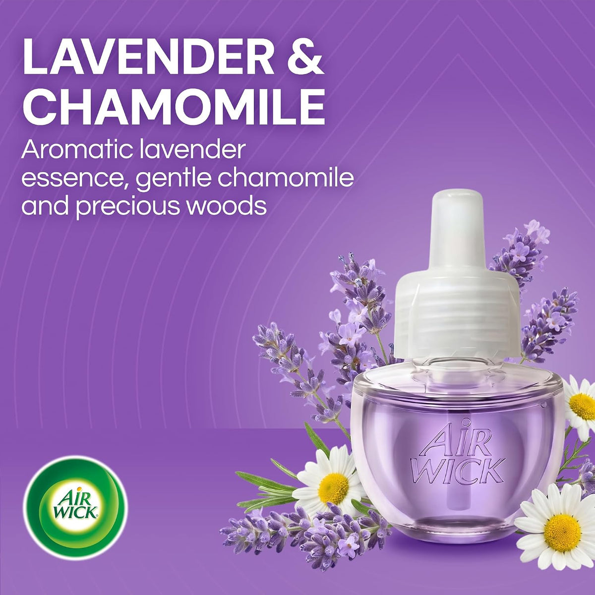 infused with pure essential oils for an authentic, soothing aroma