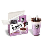 JWAY Instant Taro Milk Boba Kit – Clean, No-Mess Boba Ritual with Disposable Paper Straws