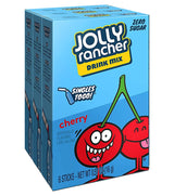 Jolly Rancher Cherry Singles to Go – Cherry Drink Mix Packets for Meetings, Desk Side Hydration, and Long Study Days