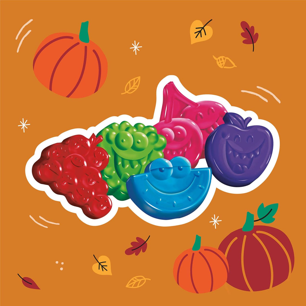 Jolly Rancher Halloween Gummy Minis Pack of 2 – Decorative Bulk Candy for Halloween Party Tablescapes