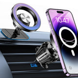 [Brand] MagSafe Car Mount - Hands-Free Phone Holder for Safer Driving, 20 Strong Magnets with VHB Dashboard Base
