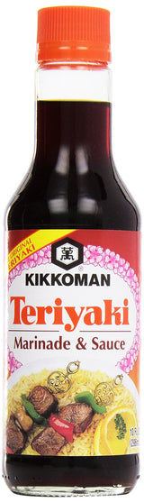 Kikkoman Teriyaki Sauce – Versatile Teriyaki Glaze for Backyard BBQ and Outdoor Cooking