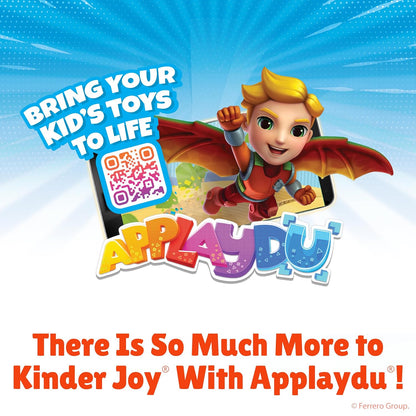 Kinder Joy Surprise Egg Candy – Creative Valentine's Day Classroom Exchange and Party Gift Idea