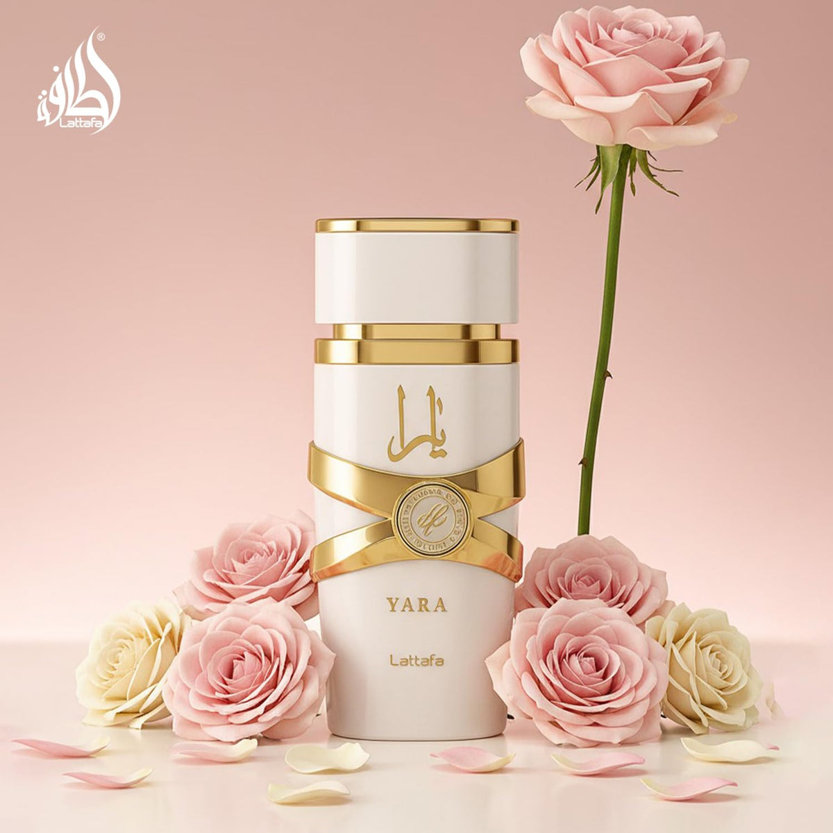 Lattafa Yara Moi Eau de Parfum – Elegant High-End Perfume for Her Vanity, Caramel Amber Patchouli Women's Fragrance