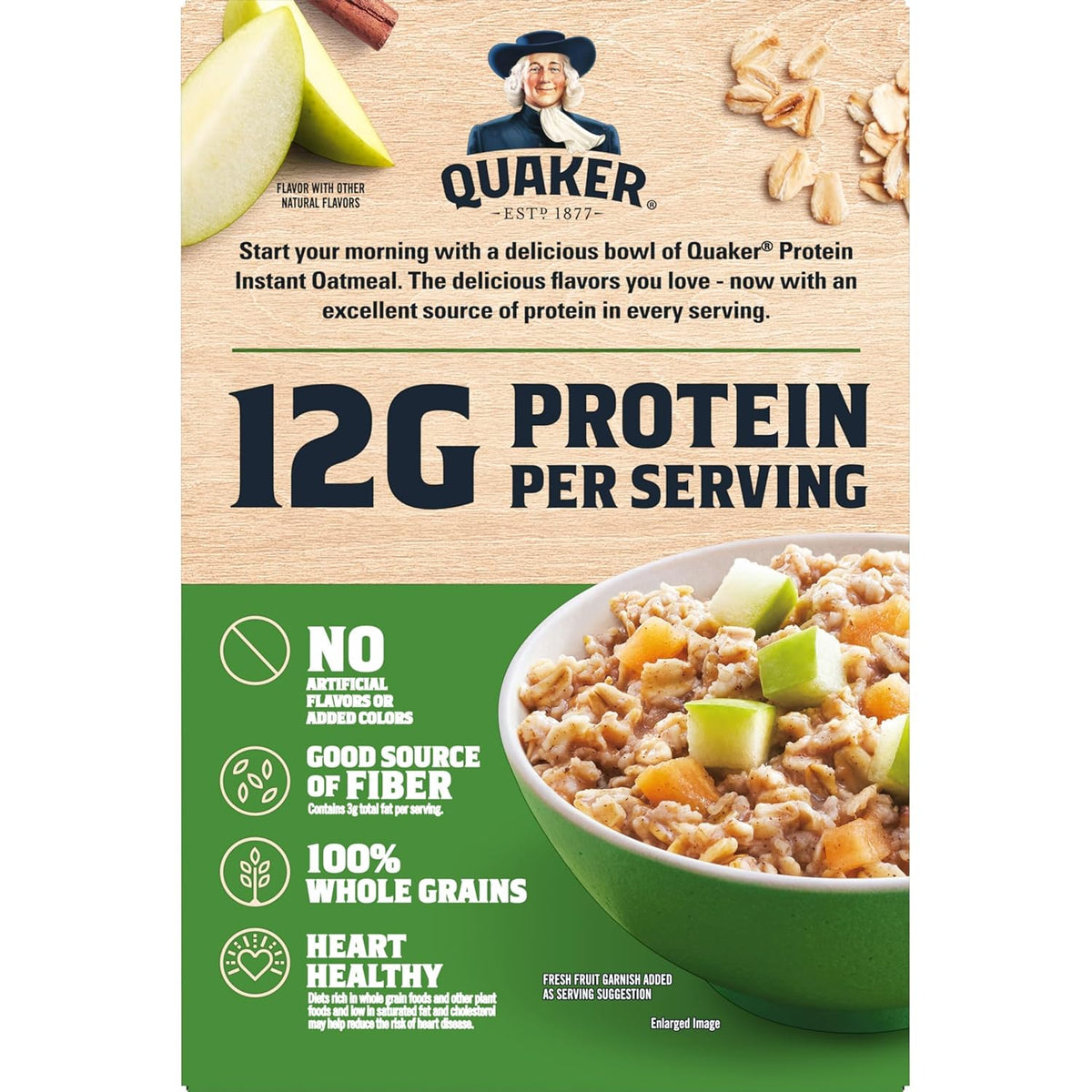 made with 100% whole grain oats