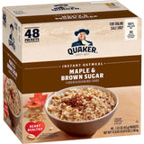 Quaker Immunity Instant Oatmeal – Study Session Quick Meal for Busy Professionals, Bulk 32 Pack No Artificial Flavors