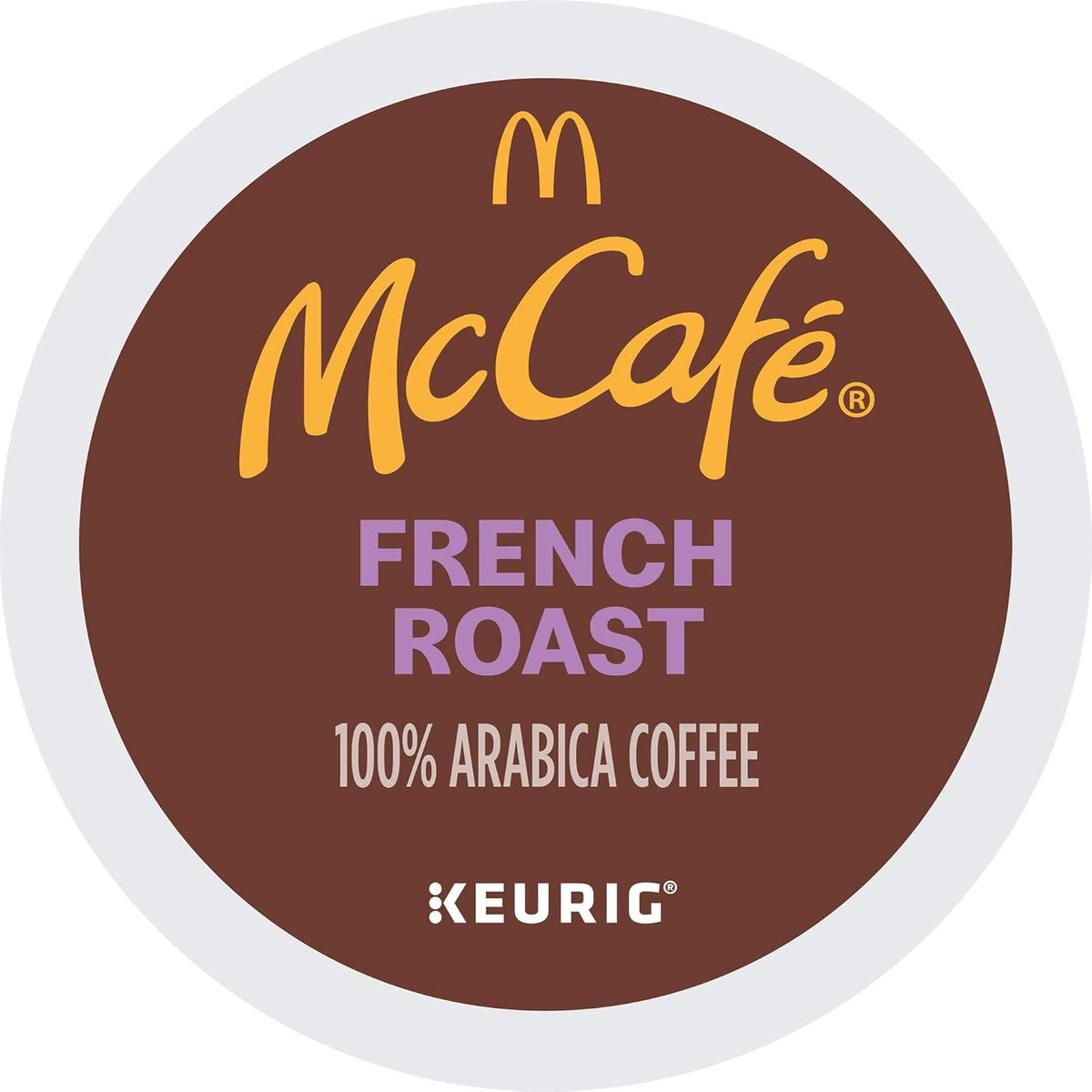McCafe French Roast K-Cup Pods for Self-Care Kitchen Pause, Single-Serve Bold Dark Roast Coffee for Daily Wind-Down