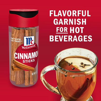 McCormick Cinnamon Sticks – Naturally Fragrant Layer for Tea Blending Sessions and Cozy Atmospheres