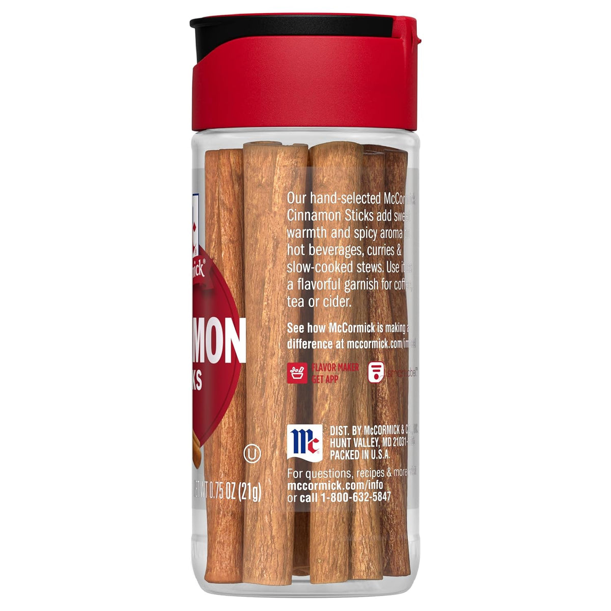 McCormick Cinnamon Sticks – Naturally Fragrant Layer for Tea Blending Sessions and Cozy Atmospheres