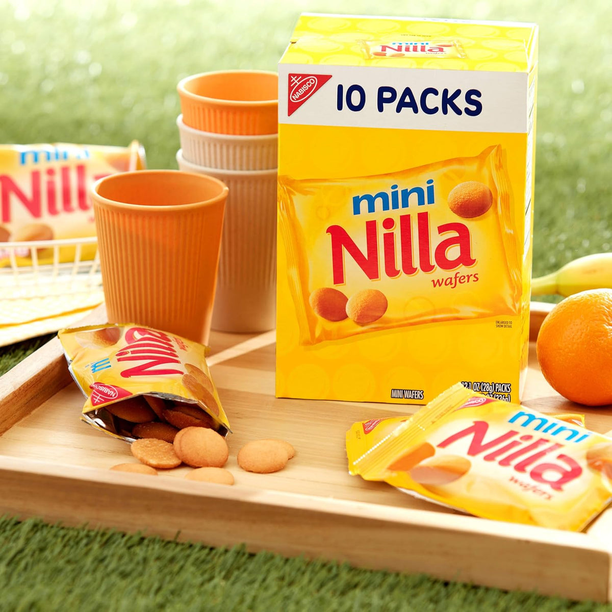 NILLA Wafers Mini Cookies – Kid-Sized Snack Packs for Lunchbox, Goody Bags, and Easter Baskets