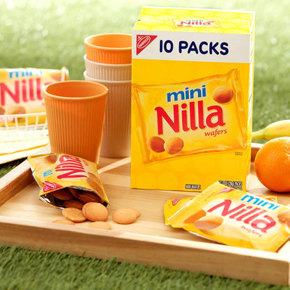 NILLA Wafers Mini Cookies – Kid-Sized Snack Packs for Lunchbox, Goody Bags, and Easter Baskets
