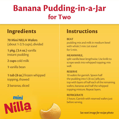 NILLA Wafers Mini Cookies – Kid-Sized Snack Packs for Lunchbox, Goody Bags, and Easter Baskets