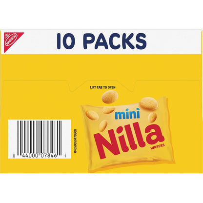NILLA Wafers Mini Cookies – Kid-Sized Snack Packs for Lunchbox, Goody Bags, and Easter Baskets