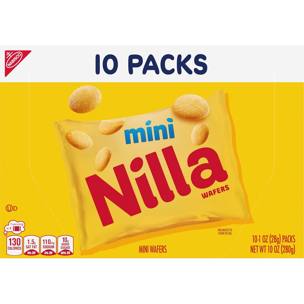NILLA Wafers Mini Cookies – Kid-Sized Snack Packs for Lunchbox, Goody Bags, and Easter Baskets
